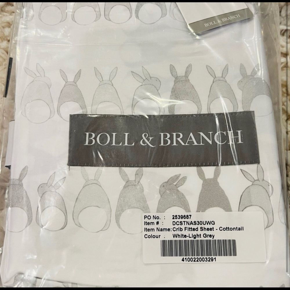 Crib sheet Boll&Branch